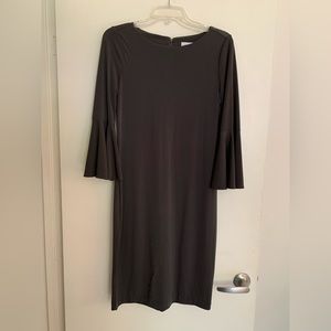 Gray Calvin Klein Cocktail Dress